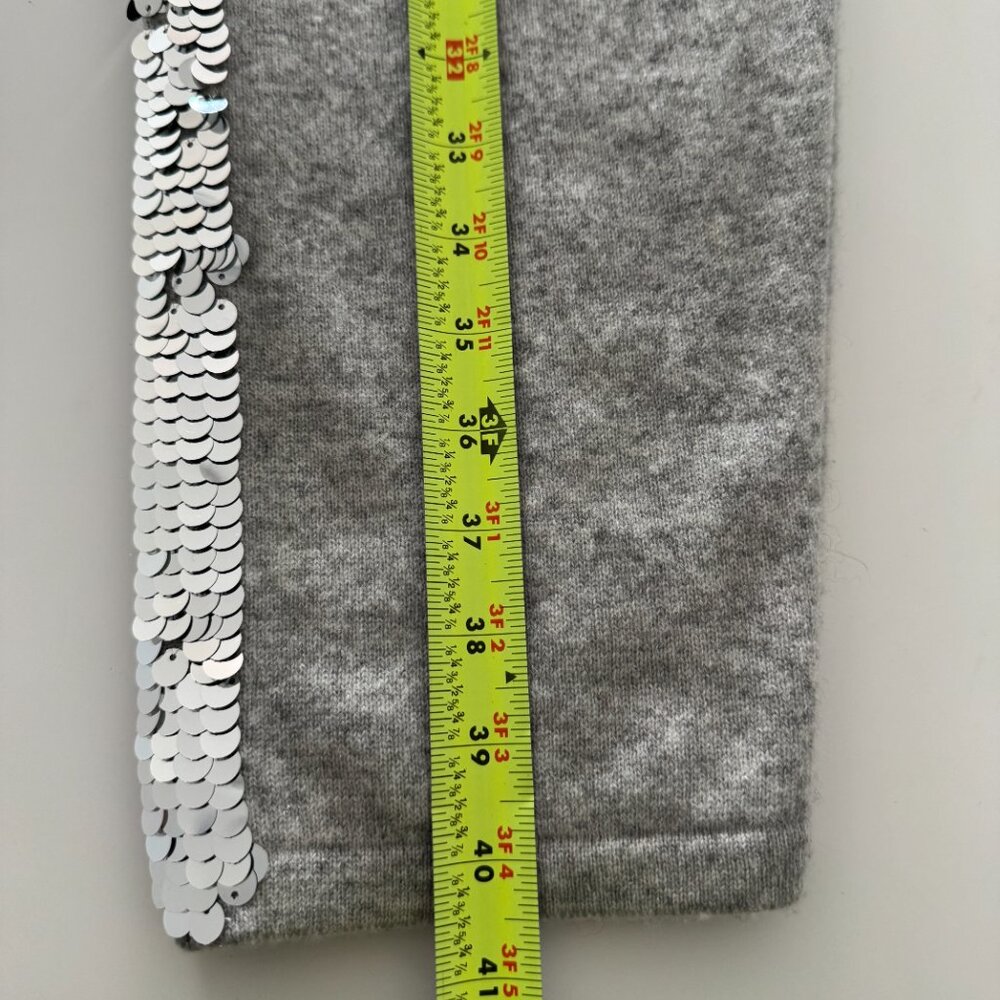 Qi Cashmere Women's Pants-Joggers Sequim sides in Gray, Size S - Picture 13 of 16